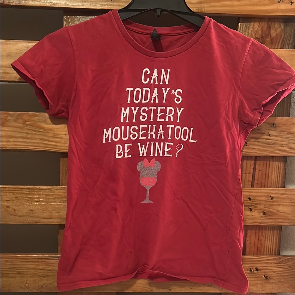 Red Graphic Disney T-Shirt